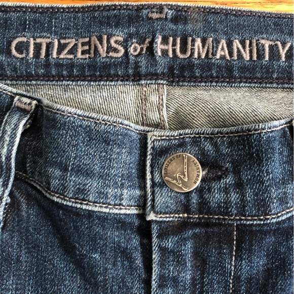 Never worn Citizens of Humanity Carlton ankle straight leg jeans blue size 30 - Picture 3 of 16